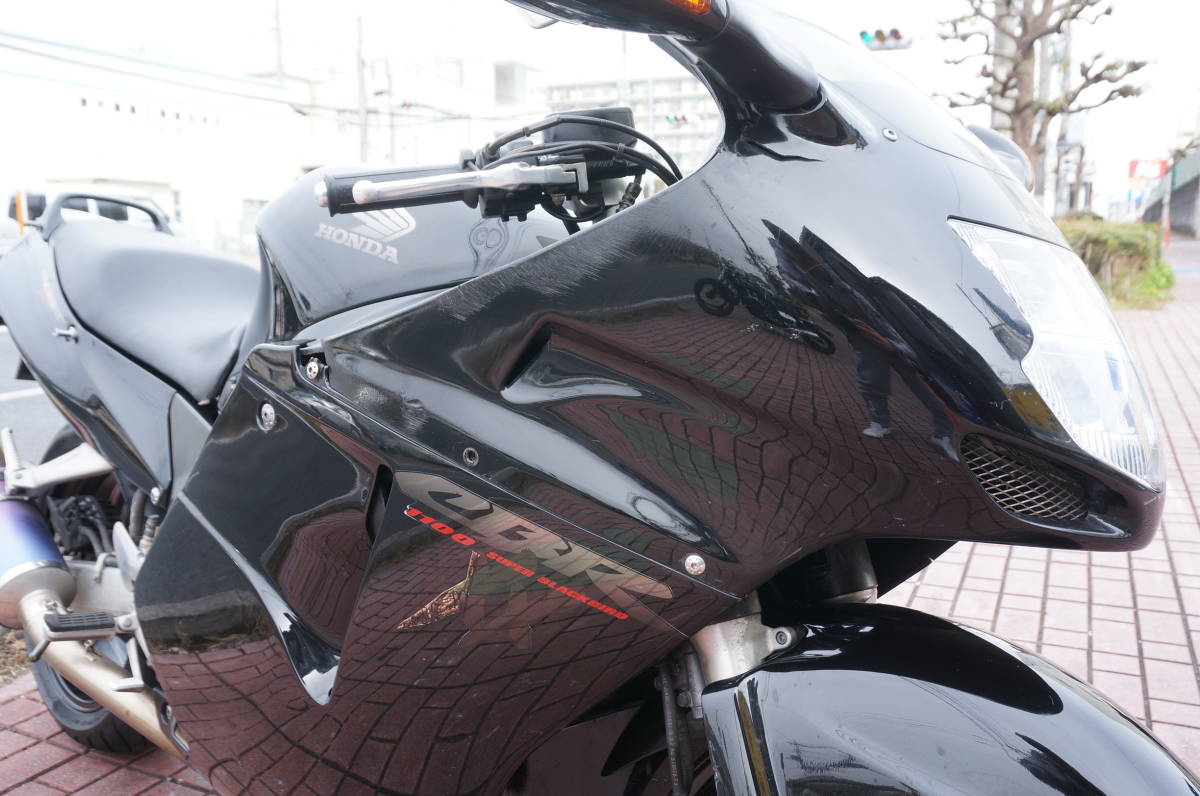 ◆◇配送のみ!! 在庫セール!! 逆車!! ブラックバード CBR 1100XX モリワキZEROマフラー付!! 快調な走り!! 埼玉～関東近県即日自社配送可!!の画像6