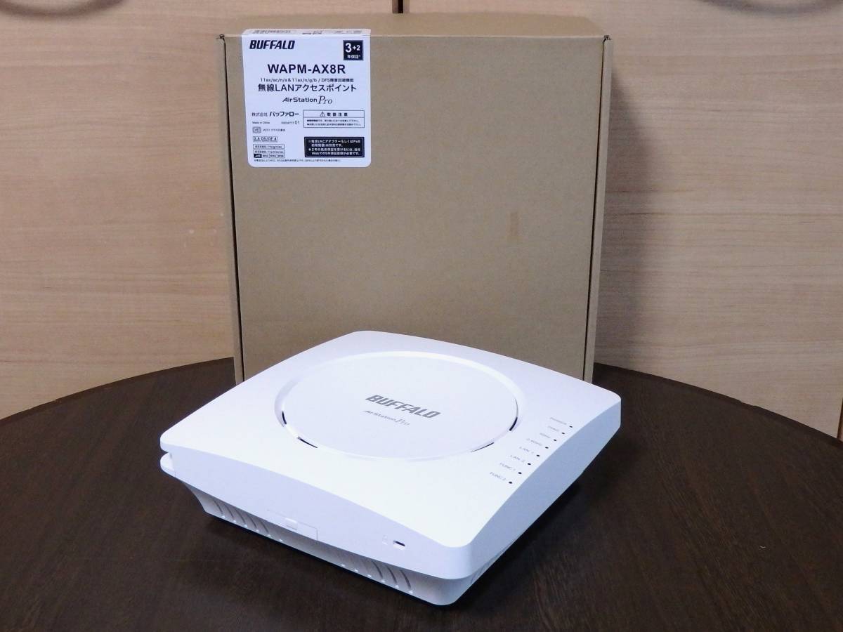 玄関先迄納品 新品、未使用 □BUFFALO・AirStation Pro WAPM-AX8R