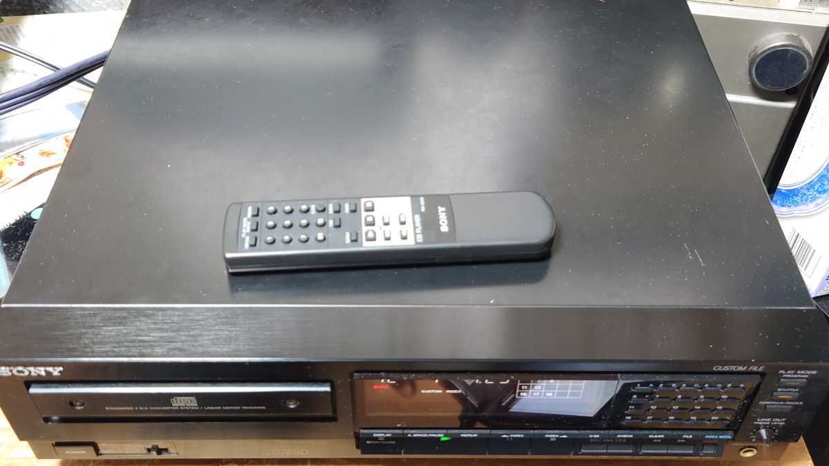 SONY ソニー CDP-337ESD CDプレーヤー 中古 リモコン付き | calidaria.com