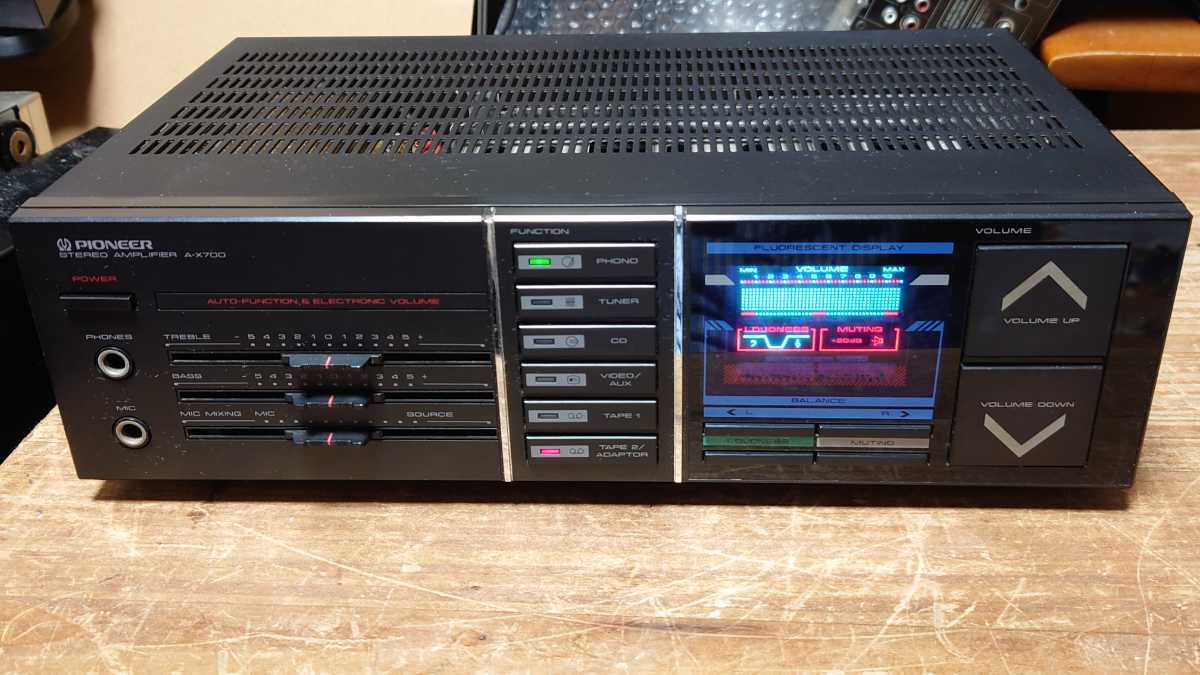 Pioneer プリメインアンプ　A-X700 音出し可能　保証なし_画像1