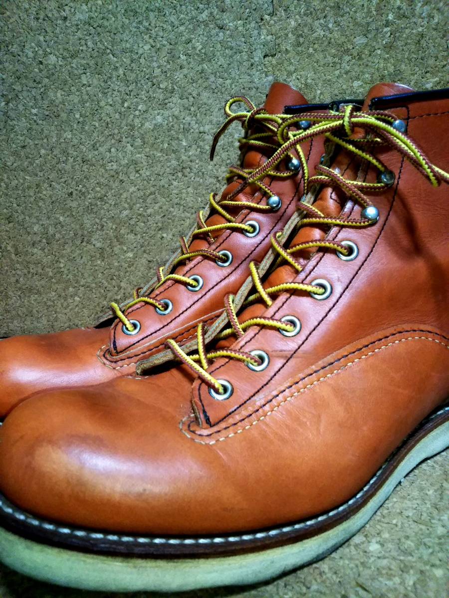 [RED WING] Red Wing 2907 линия man Work ботинки 10D (28cm) LINEMAN BOOTSorola комплект красный чай [ прекрасный товар ]