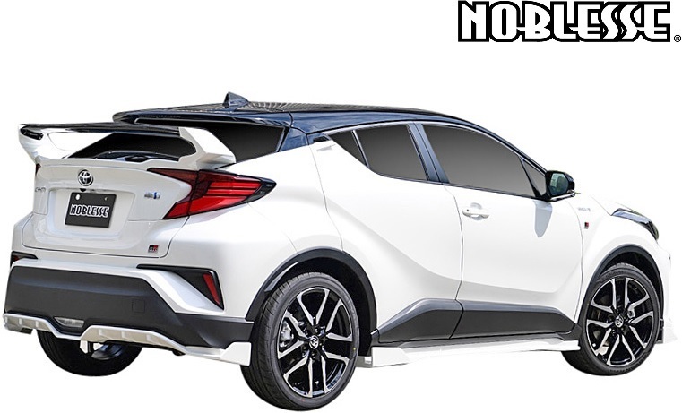 【M's】トヨタ C-HR GRスポーツ (2019.10-) NOBLESSE 可変式 リア ウイング ／ FRP ノブレッセ エアロ ウイング 可変ウイング CHR-RW2-010_画像4