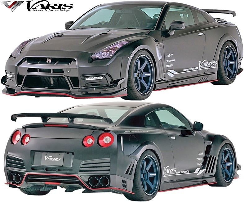 おしゃれ】 NISSAN R35 GT-R 2014Ver. VARIS エアロキット 3P CARBON