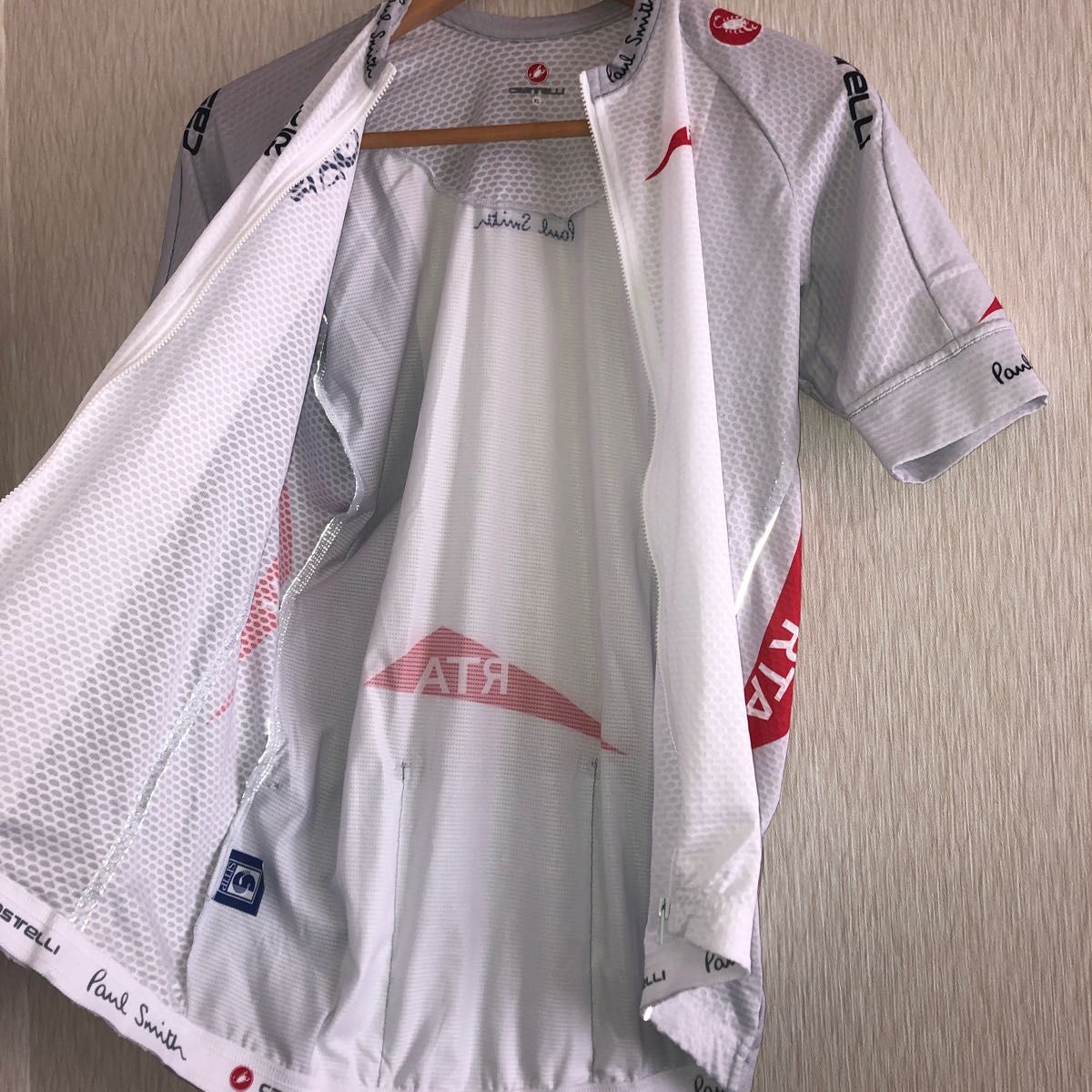 CASTELLI カステリ ポールスミスドバイツアーサイクルジャージ グレー