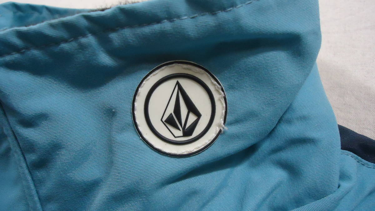 VOLCOM 旧モデル 106014 Vintage Volcom Snowboarding Jacket 水色/紺 L 半額以下 70%off ボルコム スノーボードウェア 匿名配送_画像4