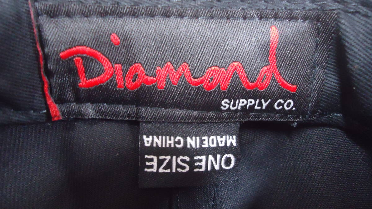 Diamond Supply Co. OG Script Snapback 黒/緑 CAP %off スナップバック キャップ 2 ダイアモンド スケートボード 帽子 SB_画像10