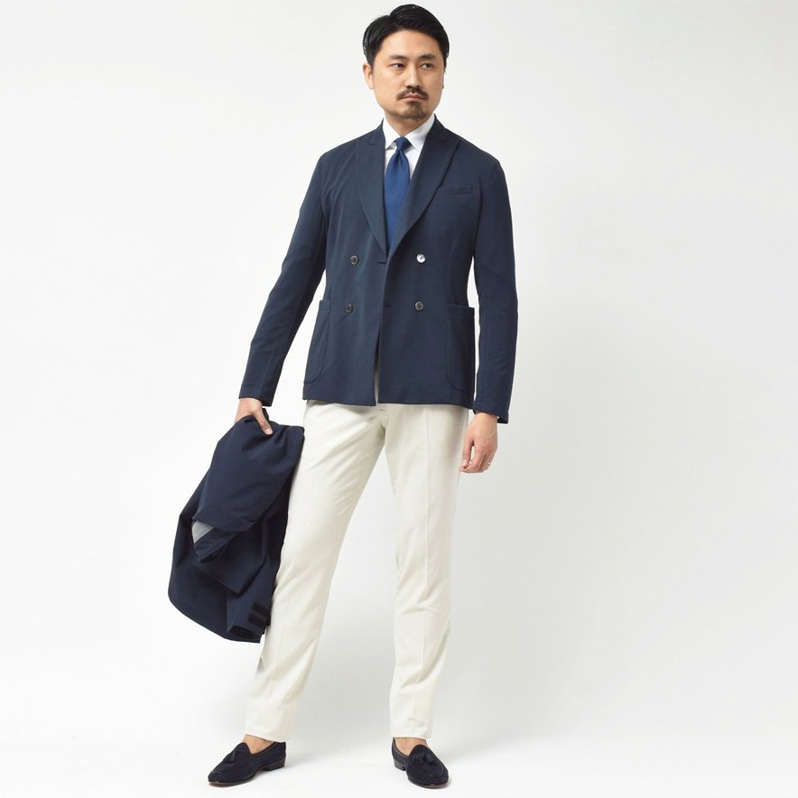 Cruciani クルチアーニ 】 新品 春夏の名作 極細番手コットン