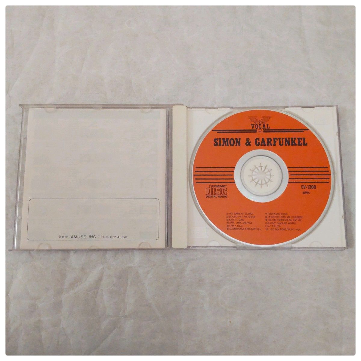 サイモン&ガーファンクル　SIMON & GARFUNKEL  ベスト盤 CD COLLECTION