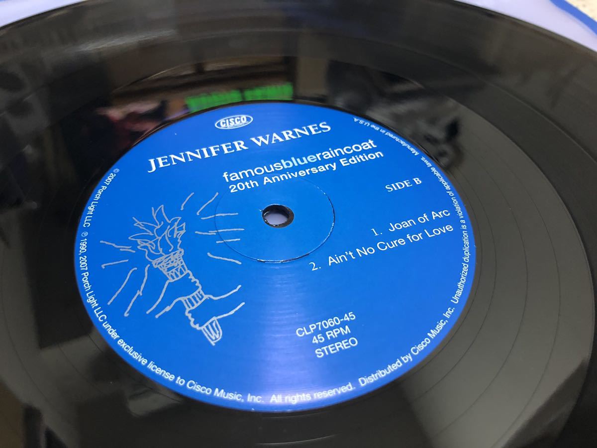 おトクセール！ Cisco Music Jennifer Warnes Famous Blue Raincoat 超高音質 rare Limited 45rpm 3LP 貴重 numbered 限定盤 Tas Listed_画像6