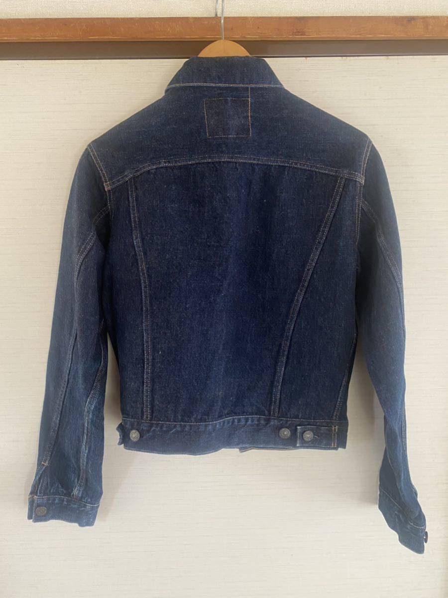  old Denime Denime 3rd size 36 ( 70505 Sard type,G Jean, Denim jacket, denim jacket )