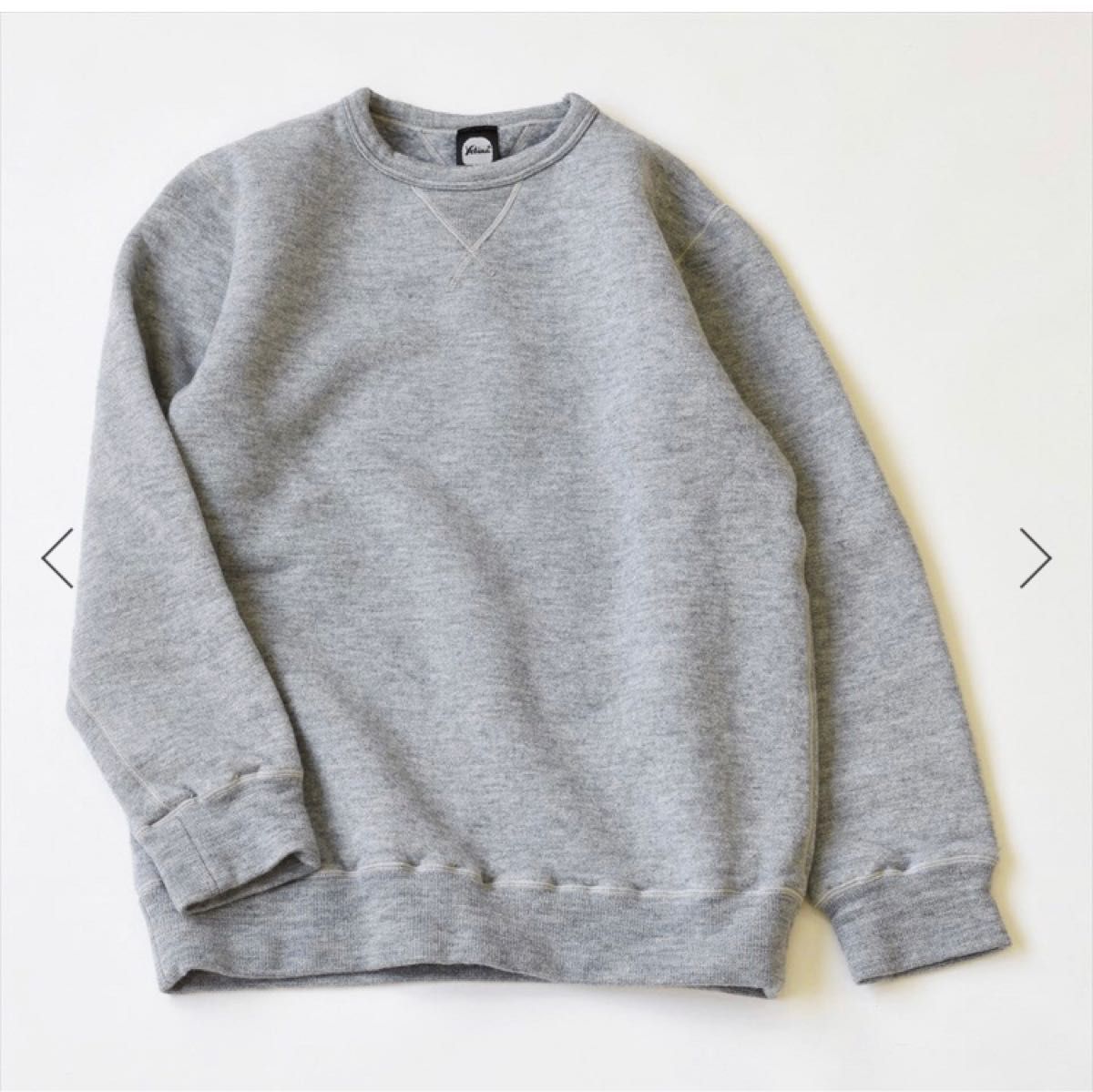 Yetina Allseason cotton sweat shirt Heather gray Sサイズ-