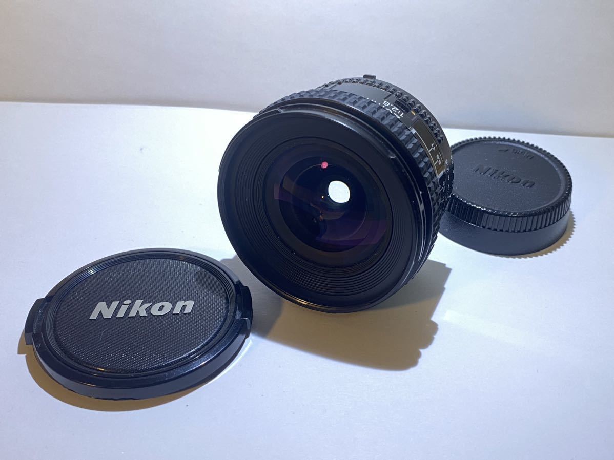 ◇ニコン/Nikon◇一眼レフ カメラレンズ：Nikon AF NIKKOR 20mm F2.8◇ 単焦点/オートフォーカス _画像1