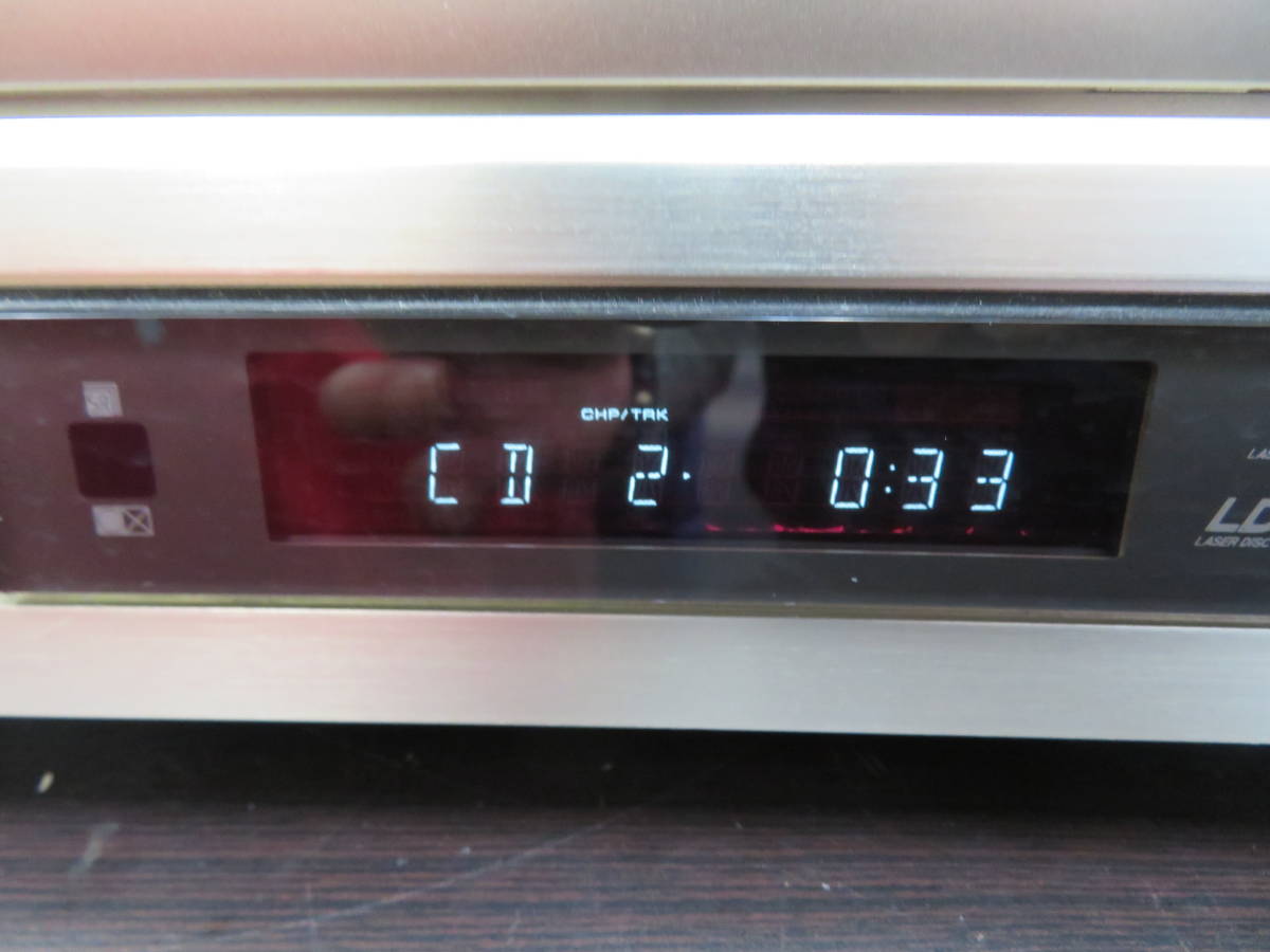 パイオニア DVD LD CD コンパチブルプレーヤー DVL-H9 ACケーブル無 Pioneerの画像2