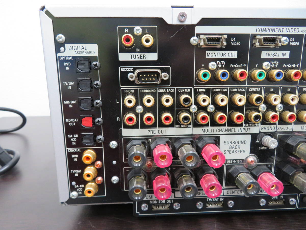 ソニー AVアンプ TA-DA7000ES リモコン付 マルチチャンネル