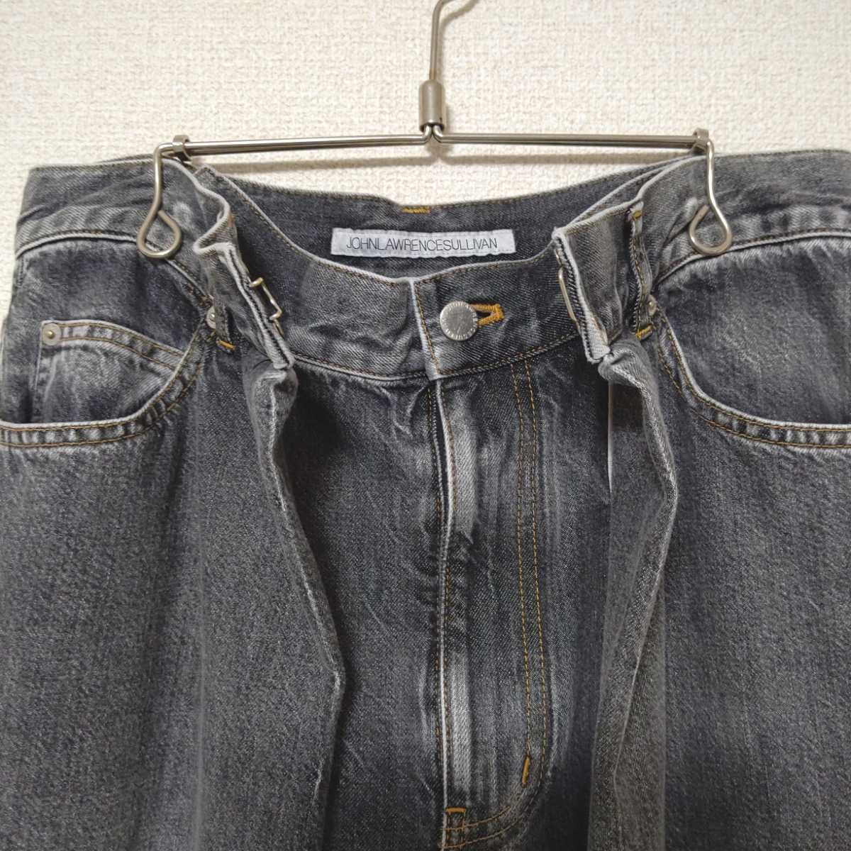 23SS WASHED DENIM SUPER WIDE PANTS 【人気商品!】 50%割引 nods.gov.ag