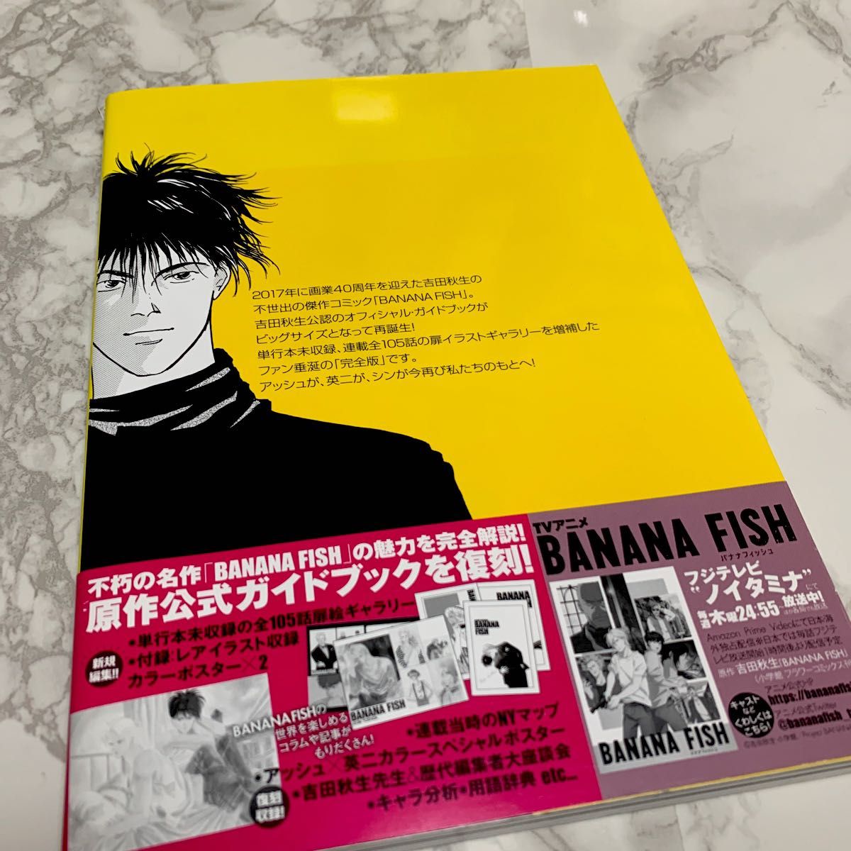 BANANA FISH REBIRTH オフィシャル ガイドブック 完全版 復刻版 バナナフィッシュ 吉田秋生