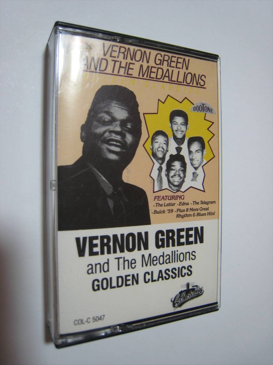 【カセットテープ】 VERNON GREEN AND THE MEDALLIONS / GOLDEN CLASSICS US版 ヴァーノン・グリーン_画像1