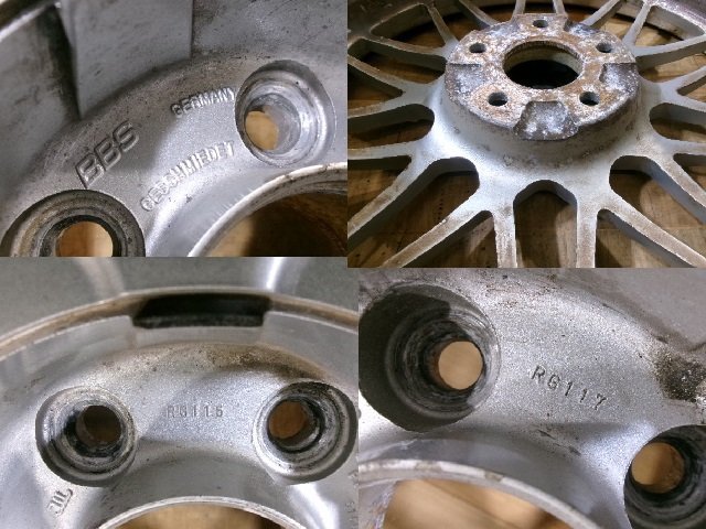 Yahoo!オークション - BBS RG RG116 RG117 ホイール 4本 5H Yahoo!オークション - BBS RG RG116 RG117 ホイール 4本 5H