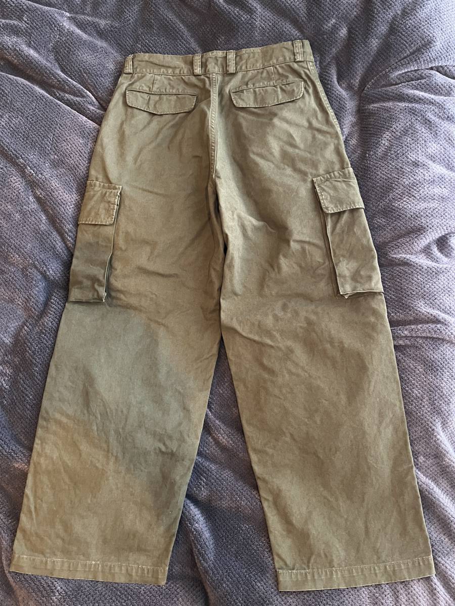 OUTIL PANTALON BLESLE サイズ11 M47 ウティ OLIVE ミリタリーパンツ 軍パン OU-P037