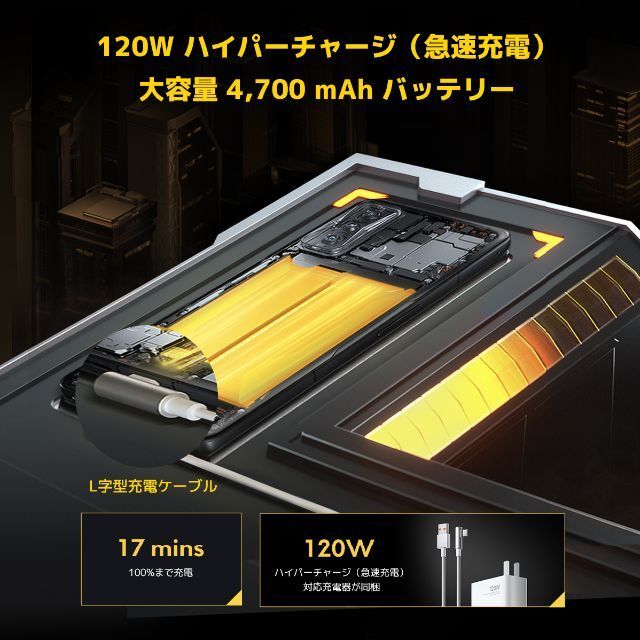 Xiaomi POCO F4 GT 8GB + 128GB SIMフリー 黒