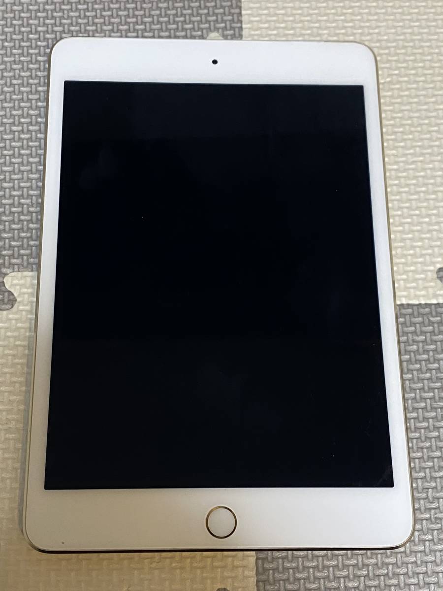 iPad mini4 WiFi+Cellular(simフリー) 64GB 難有り 送料無料 1円スタート ①の画像3