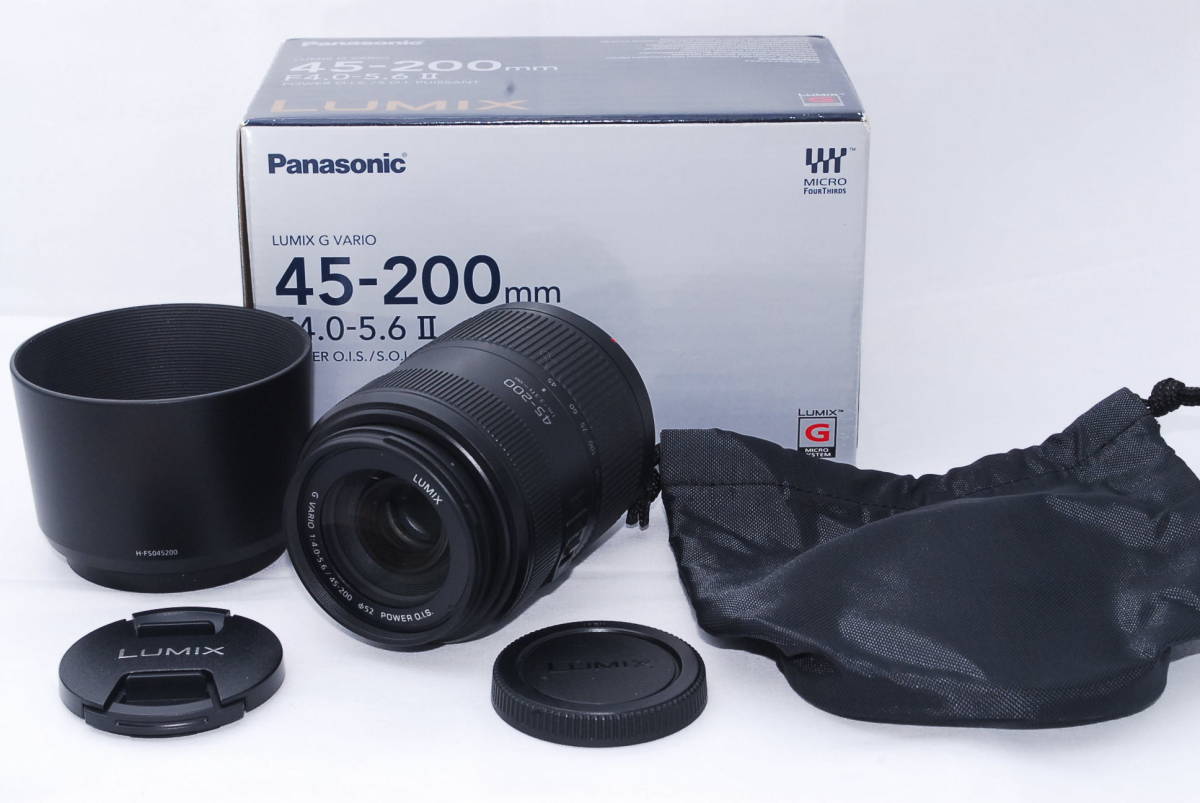 新品級☆パナソニック Panasonic ルミックス G VARIO 45-200mm F4.0