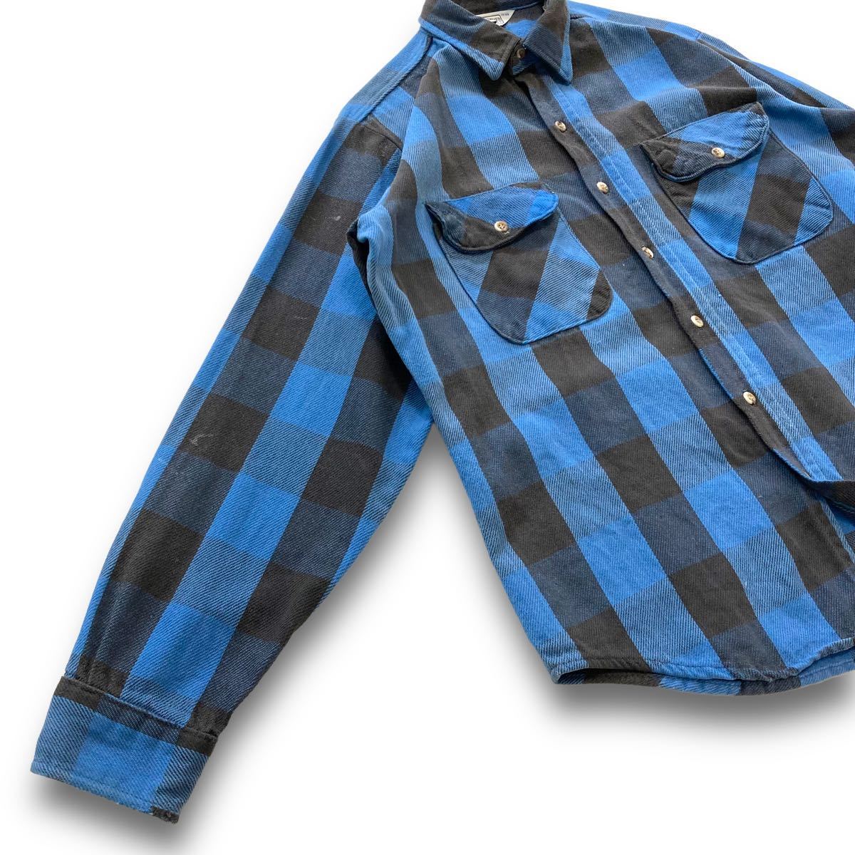 FIVE BROTHER】ファイブブラザー フランネルシャツ USA製 古着 FIVE BROTHER】ファイブブラザー フランネルシャツ USA製 古着
