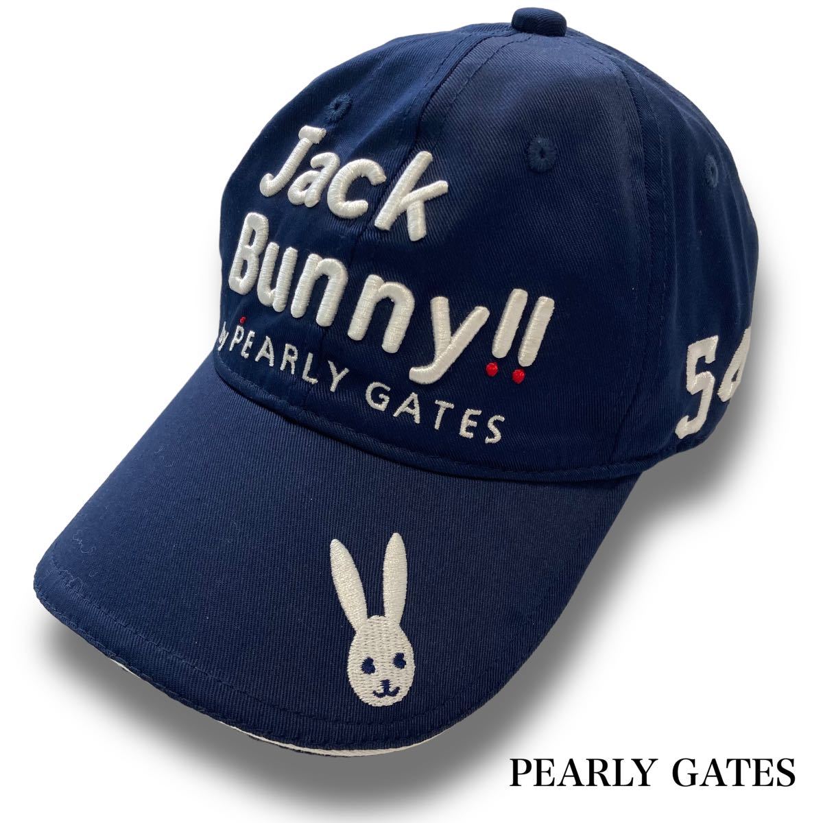 PEARLY GATES■共用 ジャックバニー ロゴ ベースボールキャップ PEARLY GATES】 パーリーゲイツ ジャックバニーキャップ