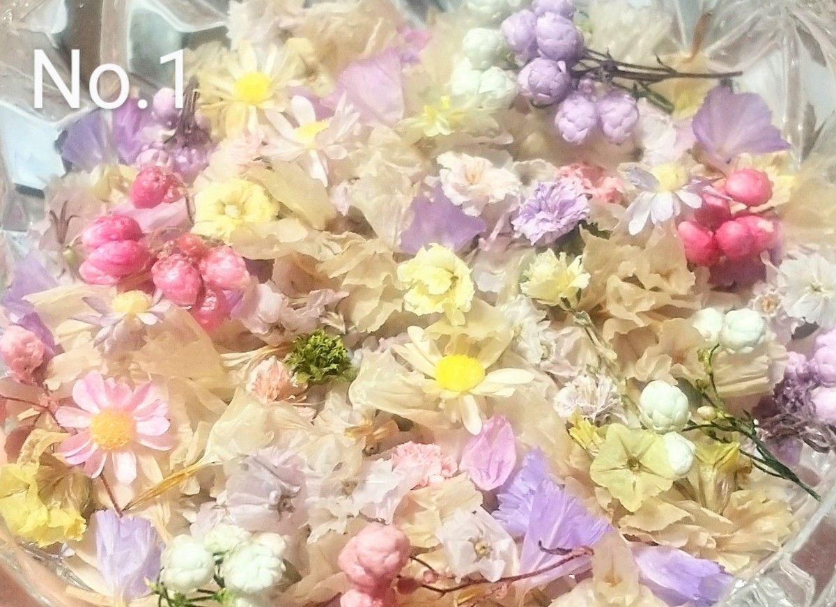 本物の 花材詰め合わせ 花材セット ① ドライフラワー スミレ ドライフラワー リース レジン ハンドメイド 花材