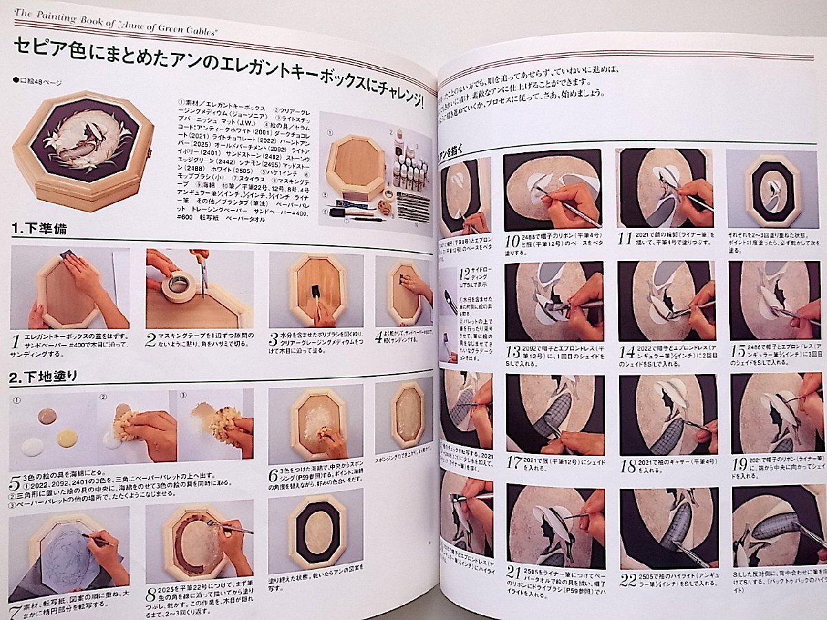 赤毛のアンのペインティングブック(会田正子,日本ヴォーグ社,1999年)_画像2