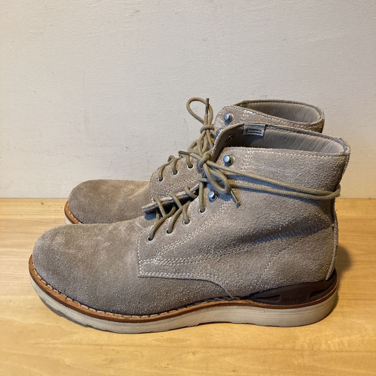 visvim VIRGIL BOOTS FOLK SAND ビズビム ヴァージル ブーツ サンド