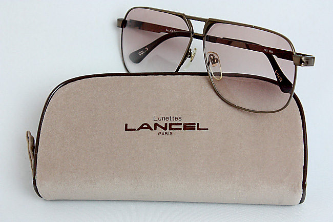 【未使用・レア】 LANCEL PARIS FRAME ランセル チタン サングラス L-1432 COL.3_画像10