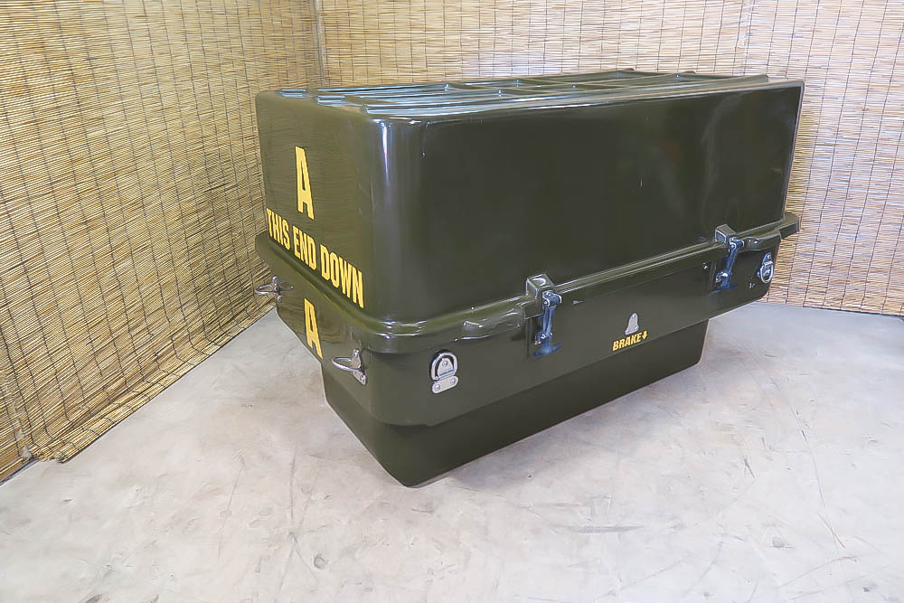 未使用★米軍払下 希少 レア ミリタリー ツールBOX FRP サバゲー PELICAN ペリカン 収納箱 救急 軍用★