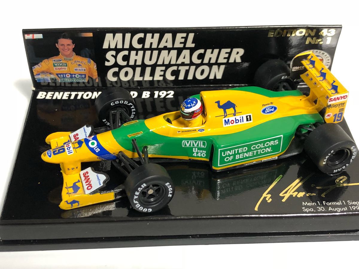 お得新品 ヤフオク! - 未展示 1/43 1992 Benetton Ford B192 M.Schumac