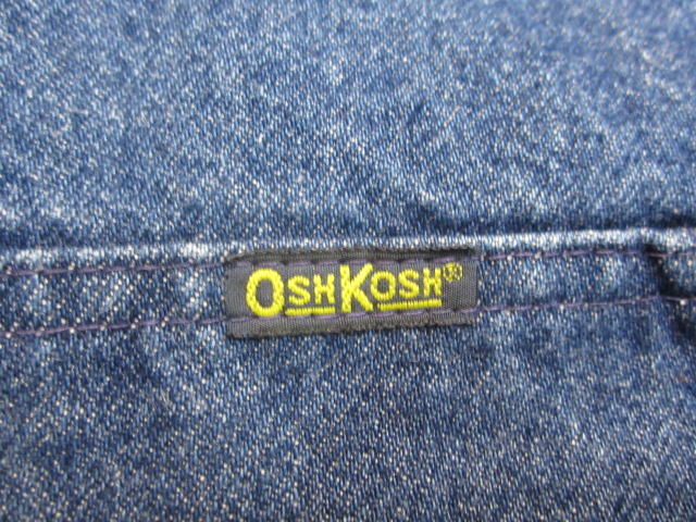 USA製 OSH KOSH オシュコシュ フルジップデニムパーカ L_画像4