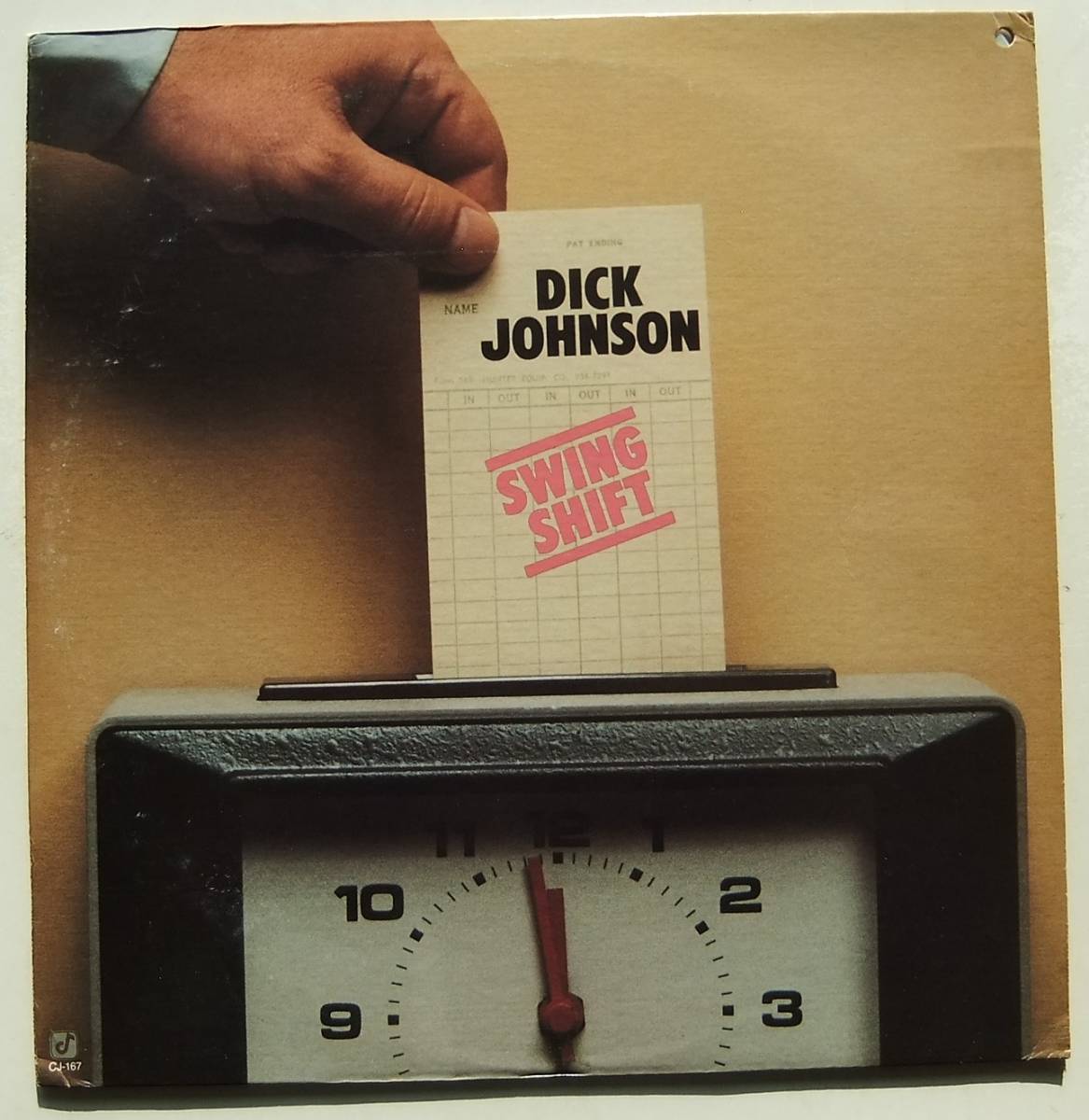 ◆ DICK JOHNSON / Swing Shift ◆ Concord Jazz CJ-167 ◆ L_画像1