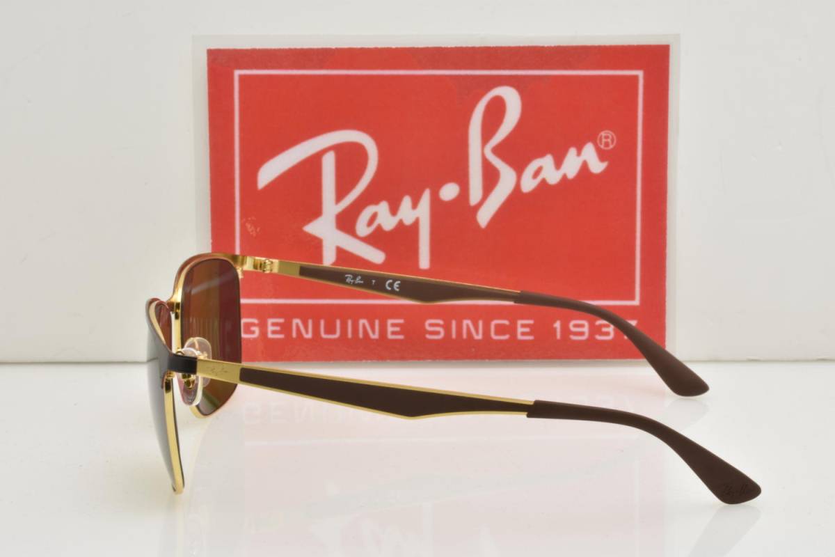 ★新品！正規輸入品！ Ray-Ban レイバン RB3569 900873 トータス・ゴールド　ブラウンクラシックB15★_画像4