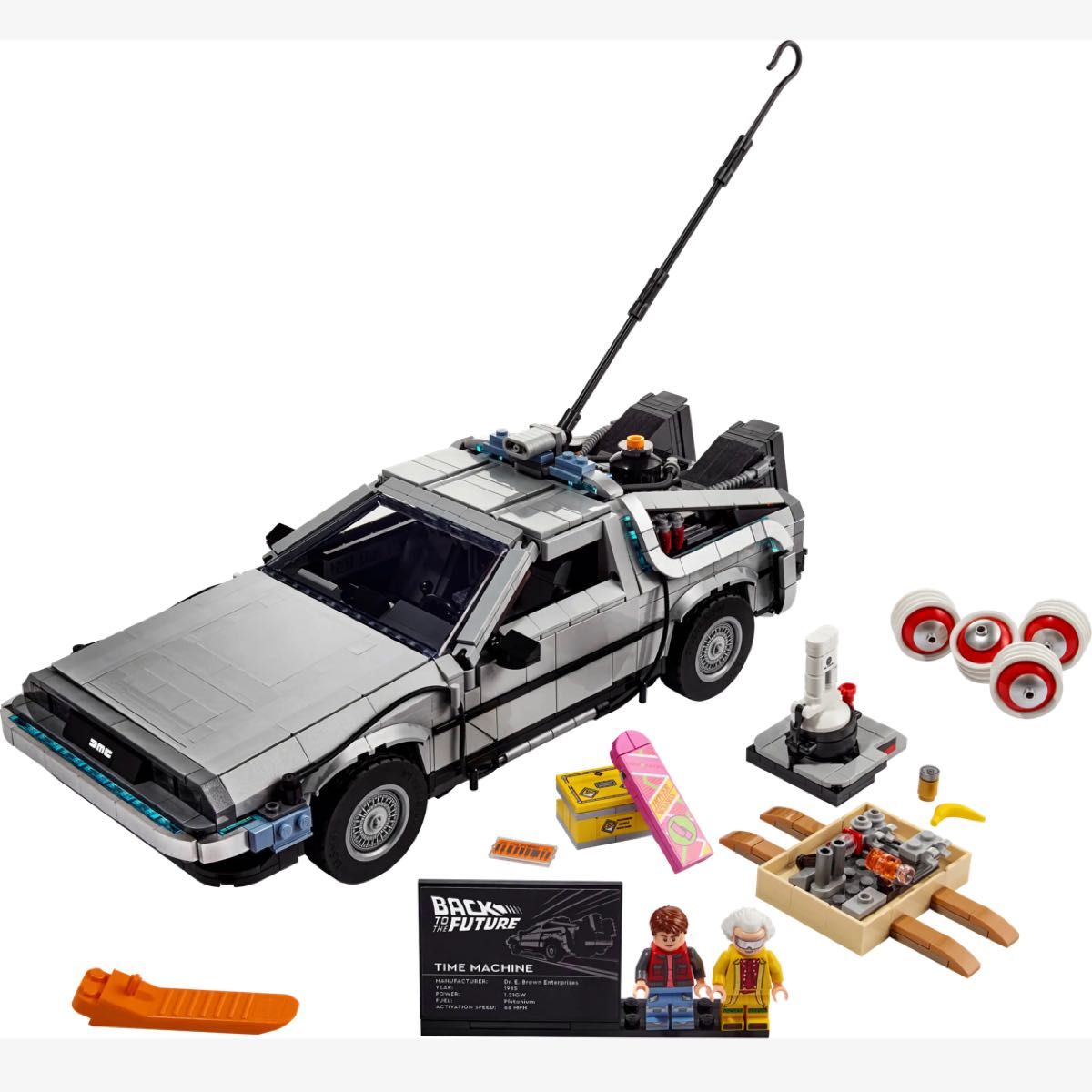 新品未開封】 レゴ バック・トゥ・ザ・フューチャー デロリアン・DMC
