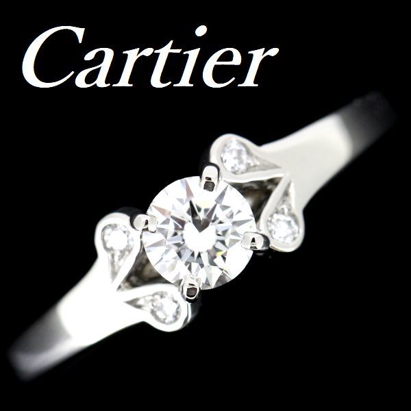 Cartier Balleerina Diamond 0,30CT F-VS1-3EX Кольцо № 49