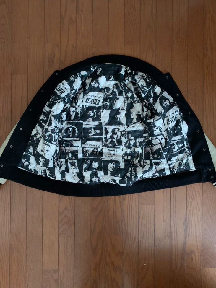1円〜 JACK ROSE ×ローリングストーンズ スタジャン ビッグロゴ サイン ...
