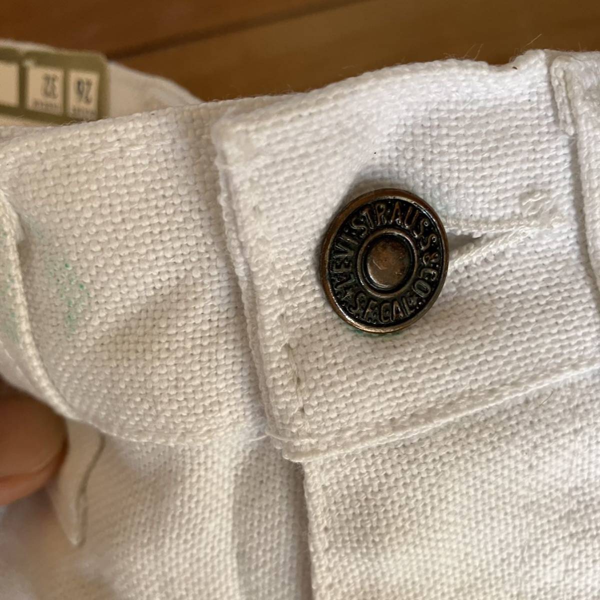 デッドストック 70's Levi's スタプレ 646 26/27 BIGE(新品)のヤフオク