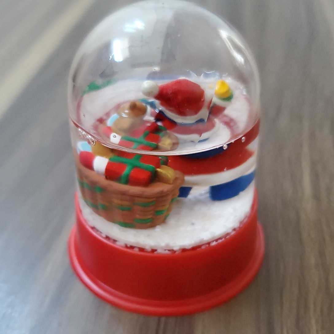  Mini size Merry Christmasme Lee Christmas new goods unused Christmas. snow dome height 7 centimeter 
