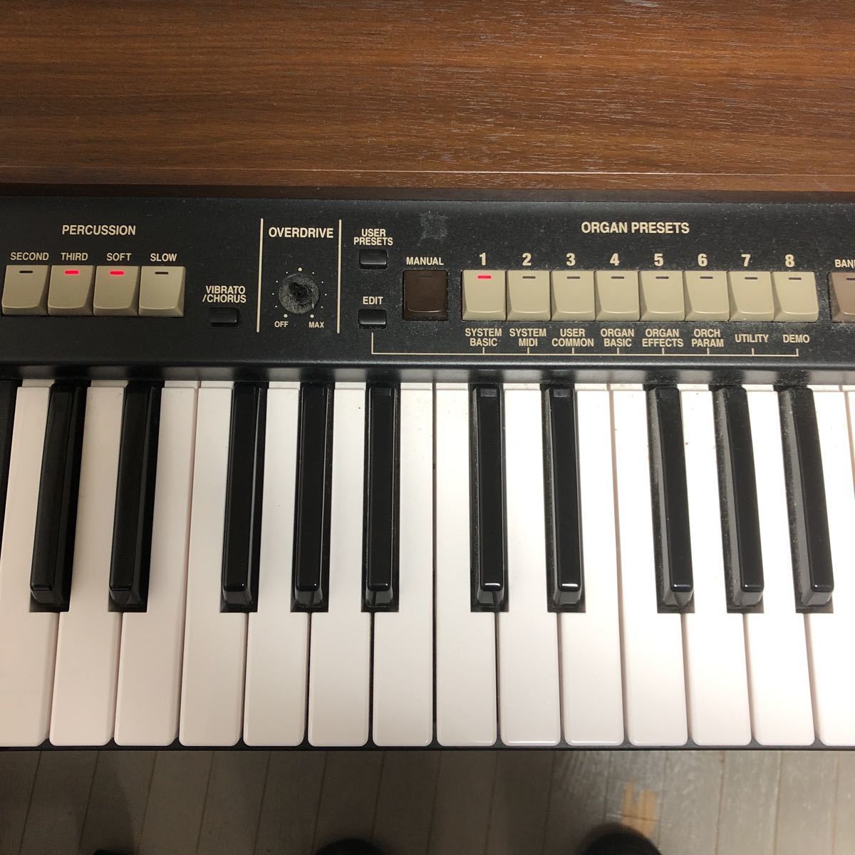 Roland VK-7ジャンク音は全キー出ますの画像6