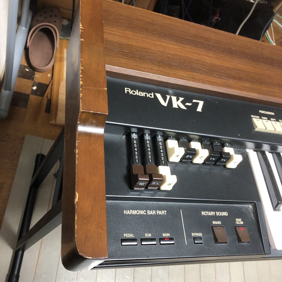 Roland VK-7ジャンク音は全キー出ますの画像5