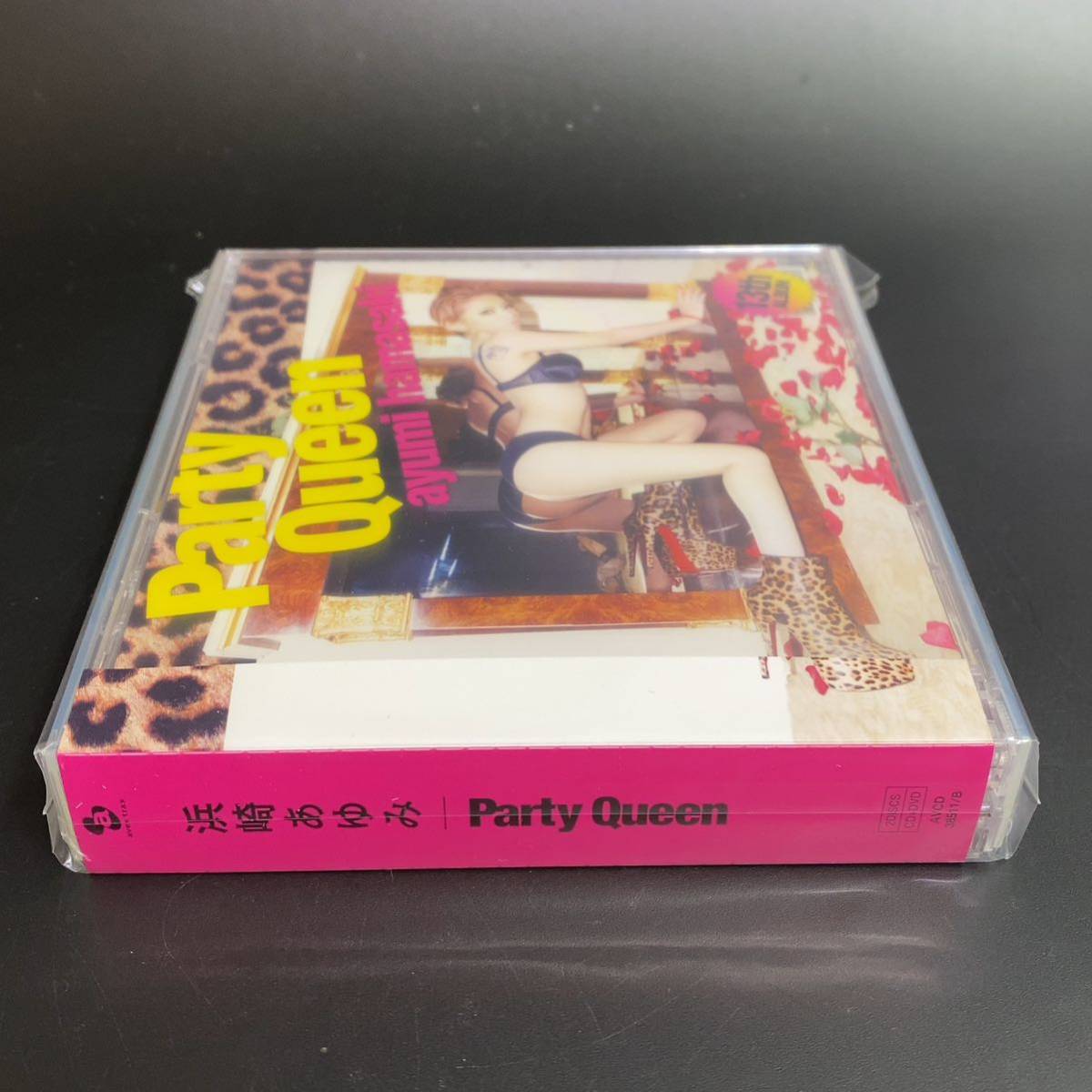 【未開封】浜崎あゆみ PartyQueen 13thアルバム CD DVD 2枚組 限定 当時物 DVD付き_画像3