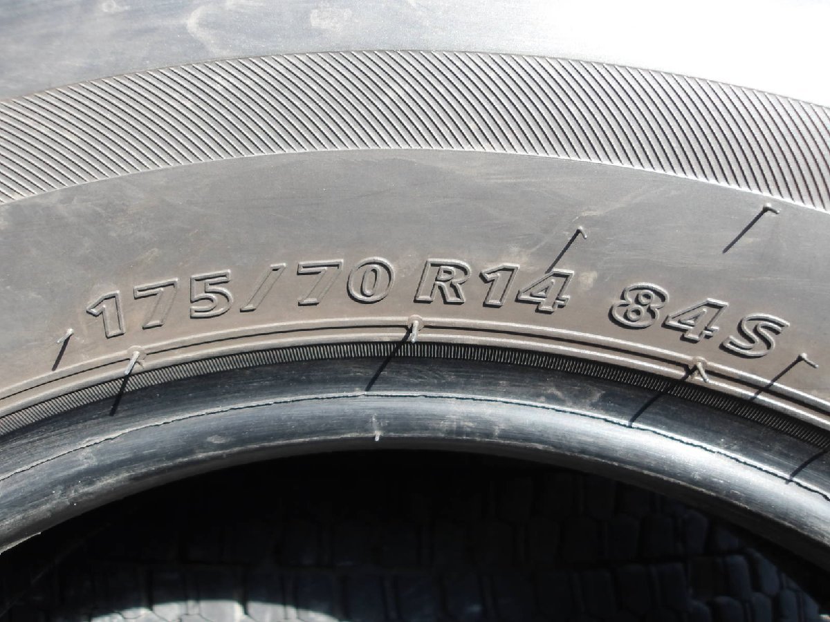 J304 175/70R14 夏4本セット サマータイヤ 175/70-14 175-70-14 BRIDGESTONE ECOPIa NEXTRY シエンタ カローラ ヤリス_画像6