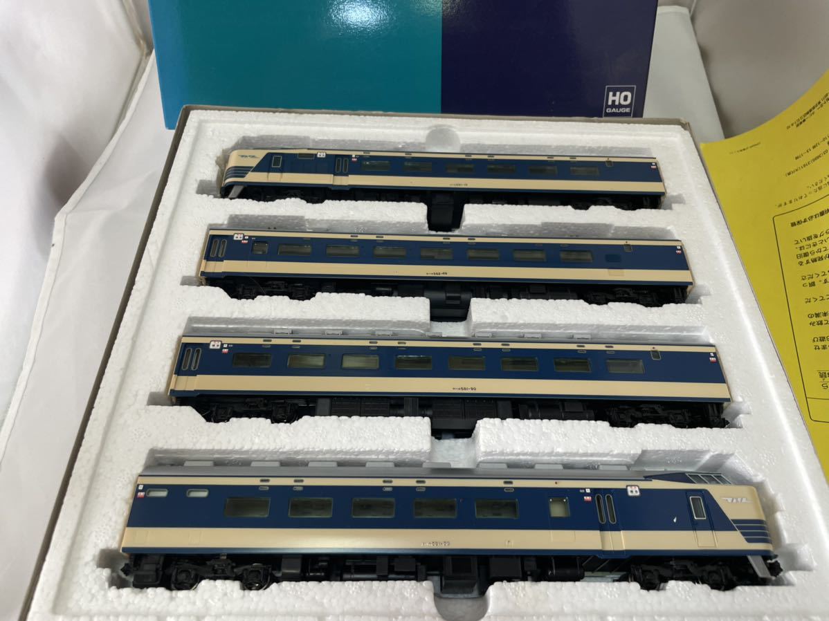 TOMIX トミックスHO-018 国鉄583系特急電車基本セット(クハネ581) \(^o^)/