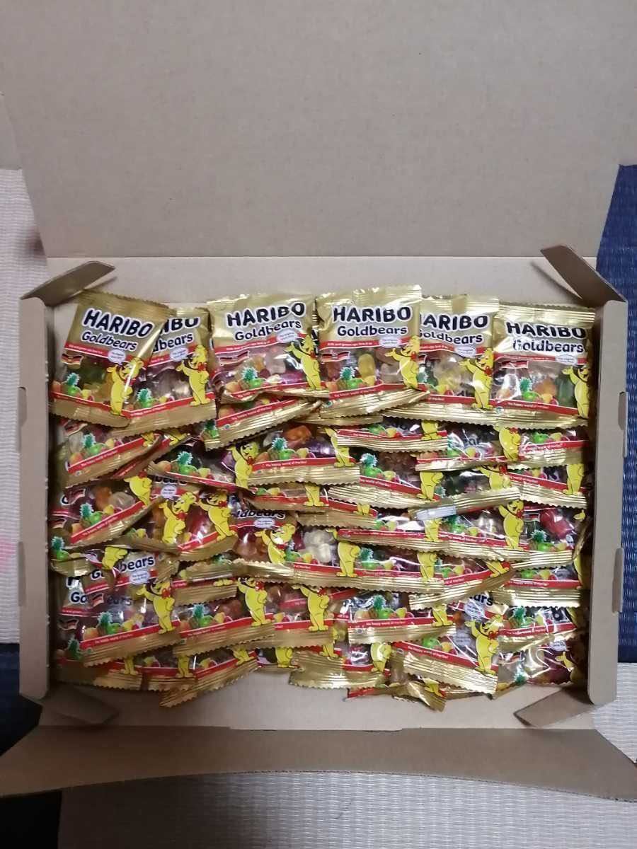 ハリボーグミ 大容量50袋入☆ミニゴールドベア コストコお買い得HARIBO GOLDBAREN 10g×50個 大特価☆菓子詰め合 賞味期限2024.01.27の画像2