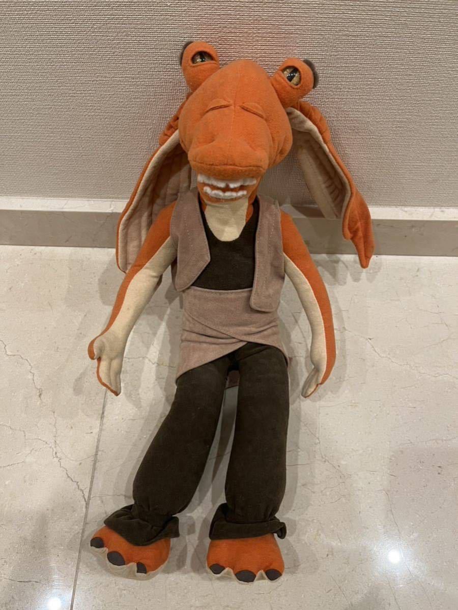 Star Wars スターウォーズ JAR JAR BINKS ジャージャービンクスApplause ぬいぐるみ_画像1