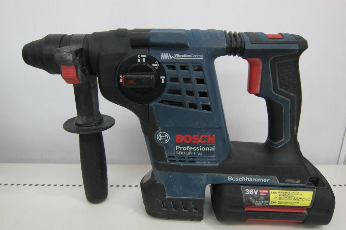 BOSCH 36vハンマードリル バッテリー2個・充電器ケース付